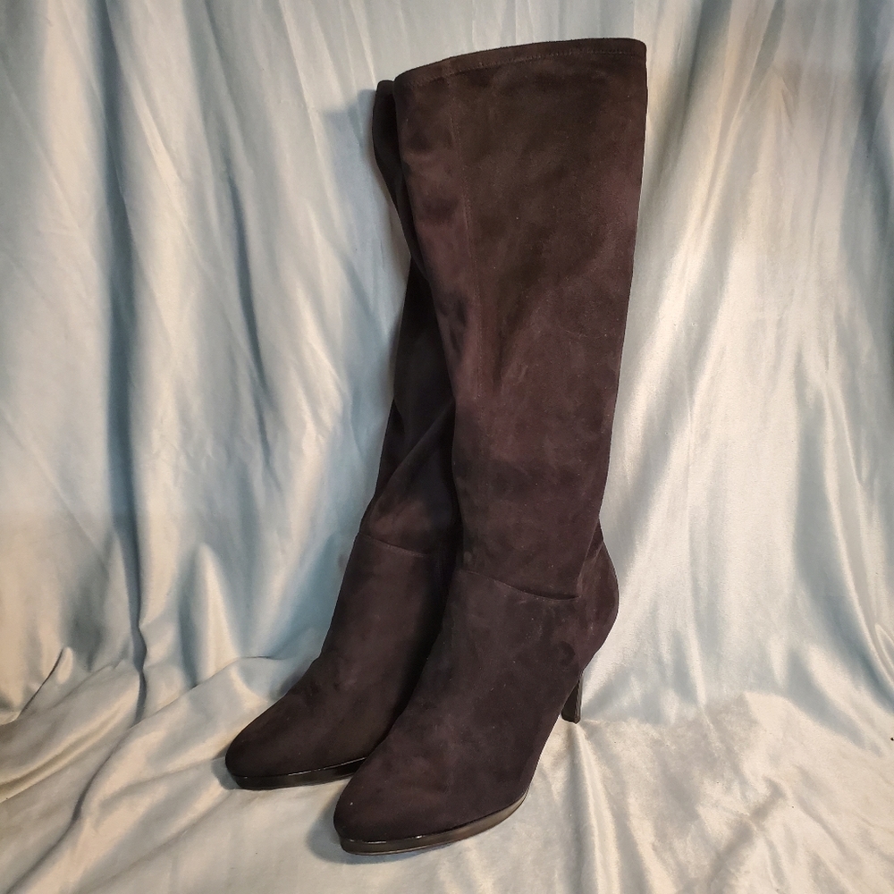 Black Suede Boots
